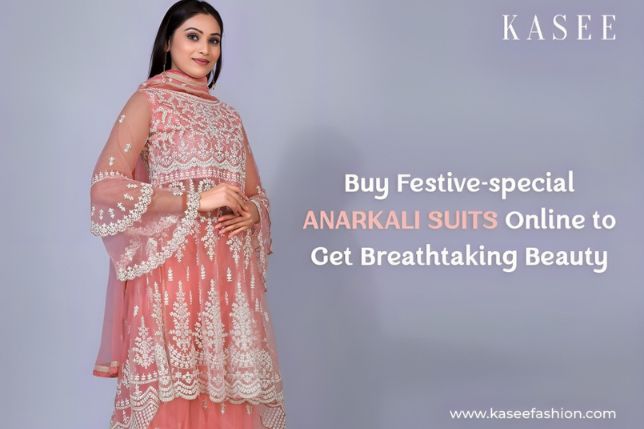 Buy Evergreen Anarkali Suits Online to Get Breathtaking Beauty