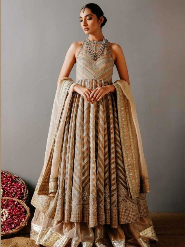 Wedding Wear Layered Anarkali Suits From Kasee Fashion